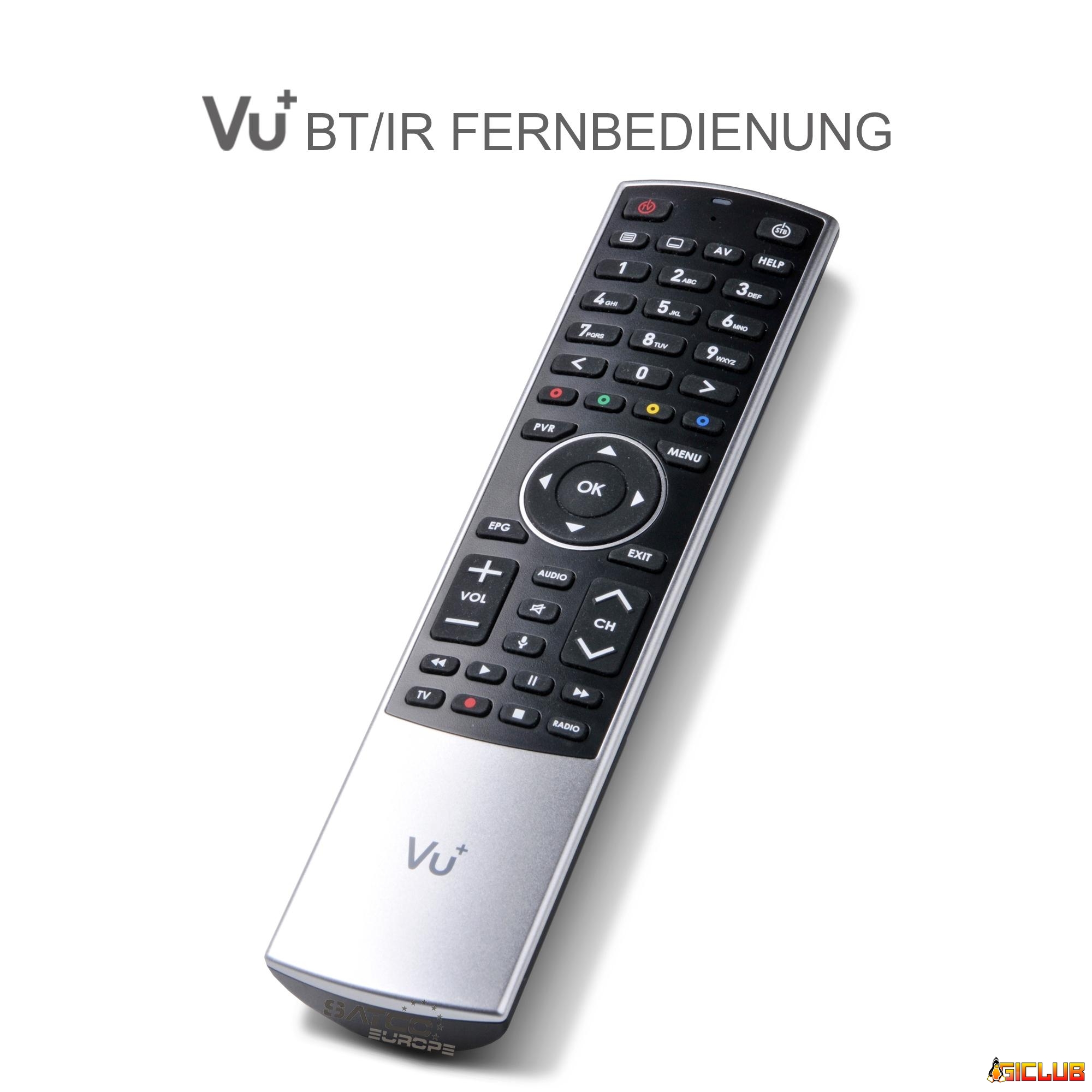 Новый пульт для ресиверов линейки VU+ - Giclub.tv